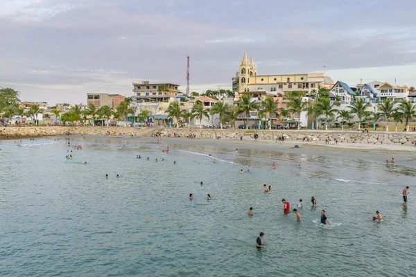 La Libertad Malecón, Ecuador — Foto de Stock