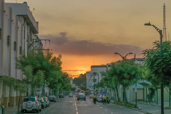 瓜亚基尔城市场景 — 图库照片