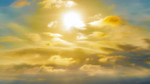 Cloudscape tło zachód słońca — Zdjęcie stockowe