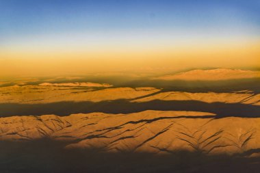 Andes Dağları hava manzara sahne