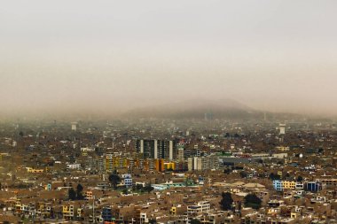 Lima olay, Peru havadan görünümü