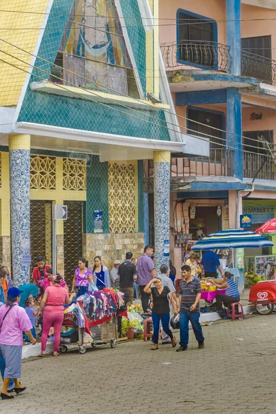 Városi jelenet Milagro város, Ecuador — Stock Fotó