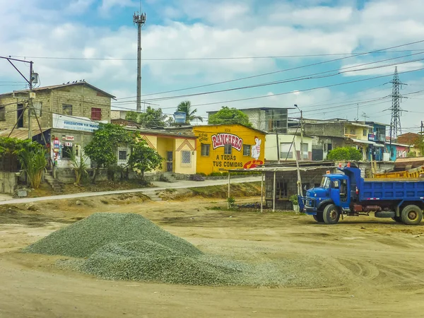 Barrio de las afueras, Guayaquil, Ecuador — Foto de Stock