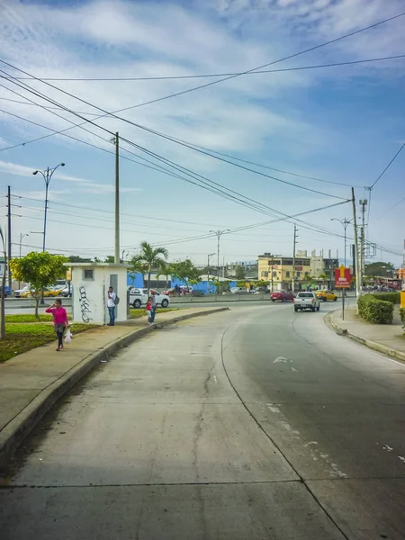 Urban Street at Guayaquil, Ecuador — Stock Photo, Image