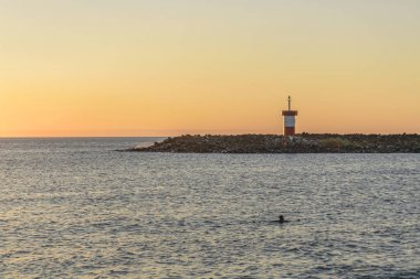 San Cristobal Adası, Galapagos, küçük deniz feneri