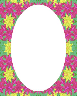 Daire çerçeve arka plan ile dekore edilmiş sınırları