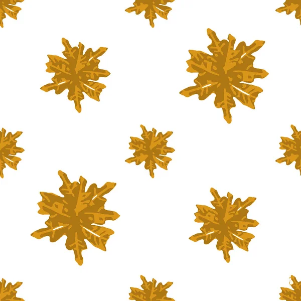 Leaves Motif Seamless Graphic Pattern — Stock Photo, Image