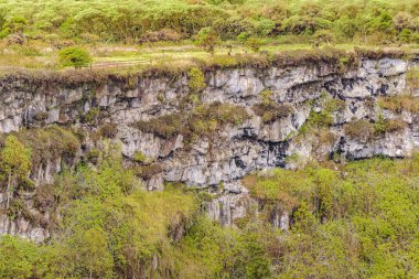 Volkan depresyon, Galapagos, Ecuador