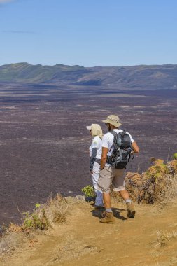 Sierra Negra Volcano, Galapagos, Ecuador