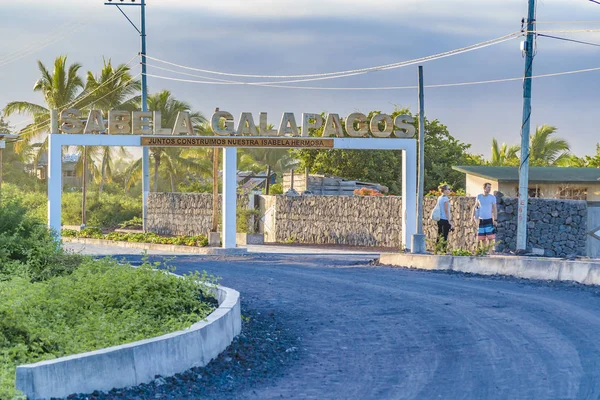 Wyspa Isabela wejście, Galapagos, Ekwador — Zdjęcie stockowe