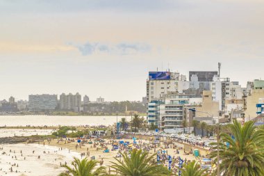 Havadan görünümü Montevideo Beach, Uruguay
