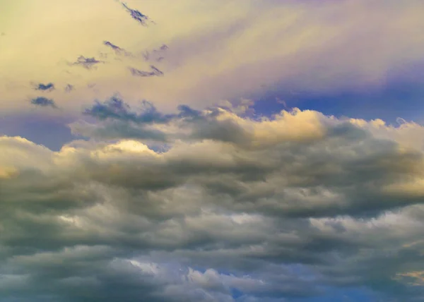 Cloudscape φόντο ηλιοβασίλεμα — Φωτογραφία Αρχείου