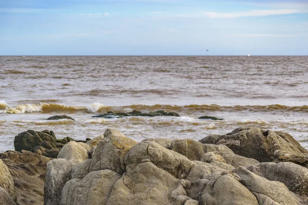 Costa Rochosa, Montevidéu, Uruguai — Fotografia de Stock