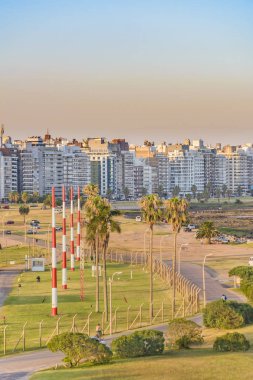 Hava Cityscape görünümü, Montevideo, Uruguay