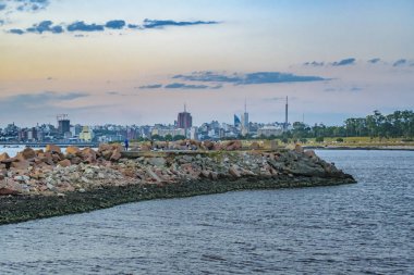 Montevideo Cityscape sahne, Uruguay