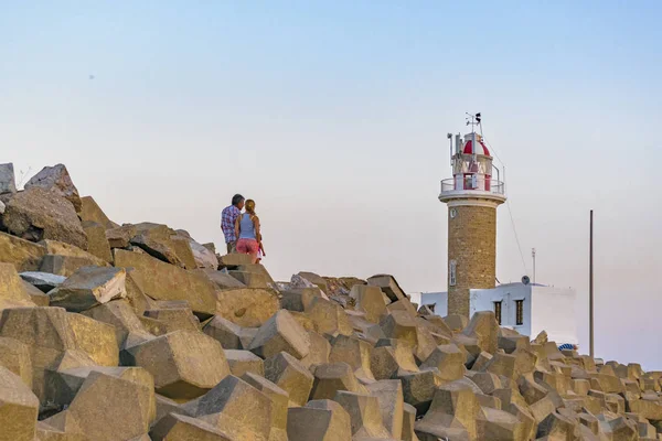 Punta Carretas Leuchtturm, montevideo, uruguay — Stockfoto