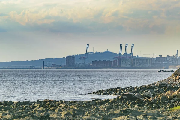 Coastal Scene, Montevideo, Uruguay — Stock Photo, Image