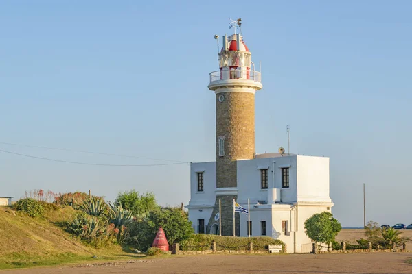 Punta Carretas Lighthouse, Montevideo, Uruguay — стокове фото