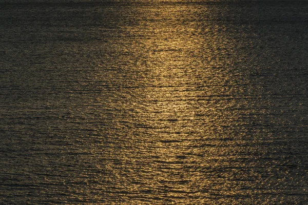 Szene am Meer bei Sonnenuntergang — Stockfoto