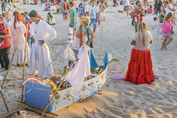 Iemanja Celebration, Montevideo, Uruguay — 图库照片