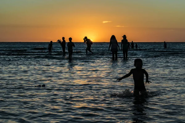 การเฉลิมฉลอง Iemanja, Montevideo, อุรุกวัย — ภาพถ่ายสต็อก