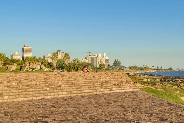 Montevideo kust scène, Uruguay — Stockfoto