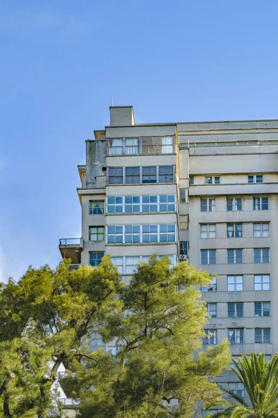 Hospital Edifício Vista Detalhe Exterior — Fotografia de Stock