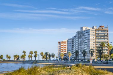 Kıyı kentsel sahne, Montevideo, Uruguay