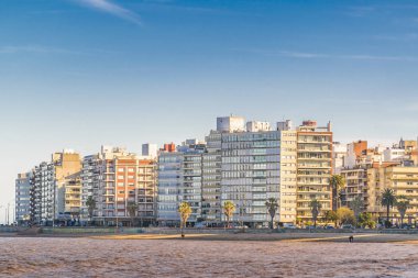 Kıyı kentsel sahne, Montevideo, Uruguay