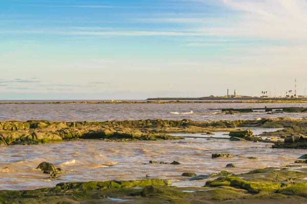Прибрежный пейзаж, Монтевидео, Уругвай — стоковое фото