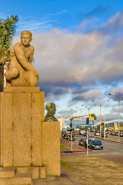 Kentsel olay yerinde şehir Montevideo, Uruguay — Stok fotoğraf