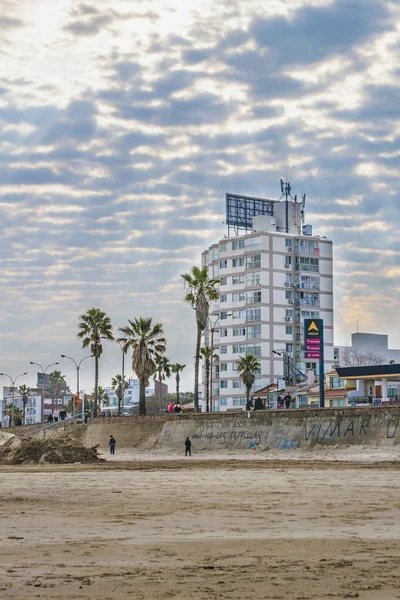 Playa Malvin, Montevideo, Uruguay — Foto de Stock