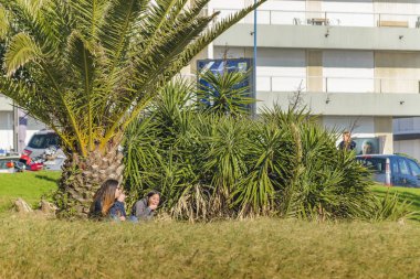 Girls at Park, Punta del Este, Uruguay