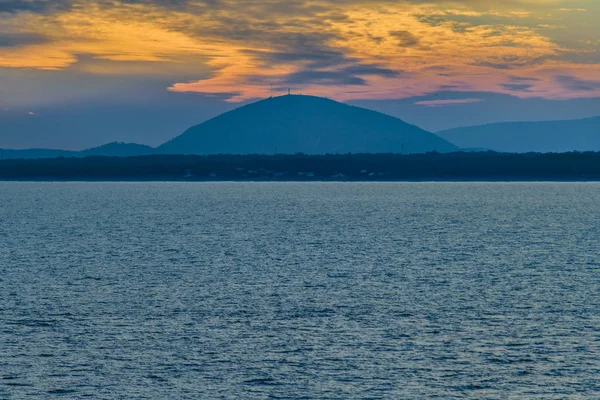 Punta Ballena Sunset Scene, Uruguay — 스톡 사진