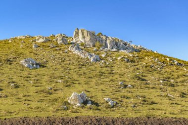 Kayalık kırsal manzara, Maldonado, Uruguay