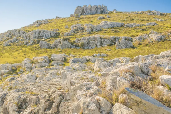 Kayalık kırsal manzara, Maldonado, Uruguay