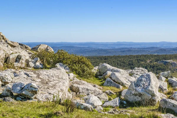 Kayalık kırsal manzara, Maldonado, Uruguay