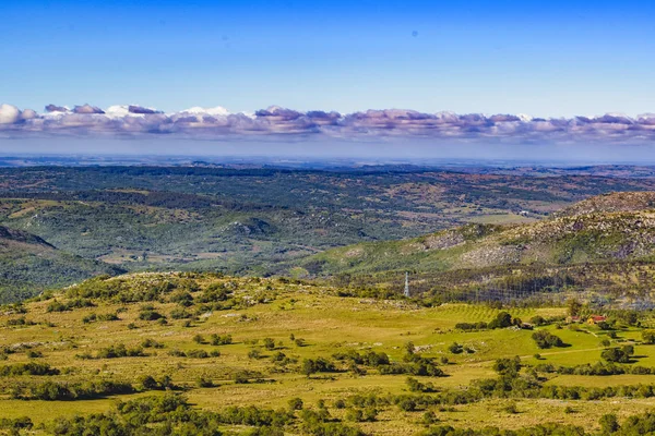 Vista aérea de la escena del campo, Maldonado, Uruguay — Foto de Stock