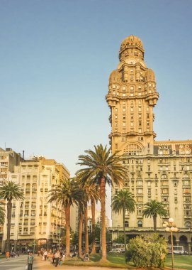 Salvo Palace adlı bağımsızlık Meydanı, Montevideo, Uruguay