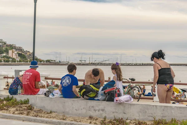 Città di Piriapolis Boardwalk, Uruguay — Foto Stock
