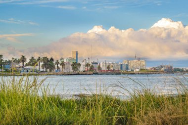 Kıyı kentsel sahne, Montevideo, Uruguay