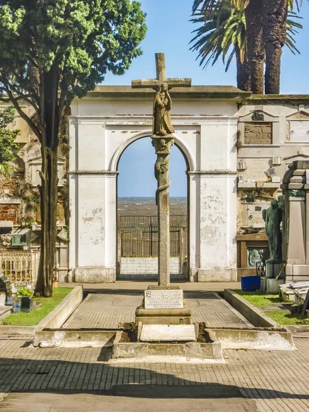 Cmentarz tło, Montevideo, Urugwaj — Zdjęcie stockowe