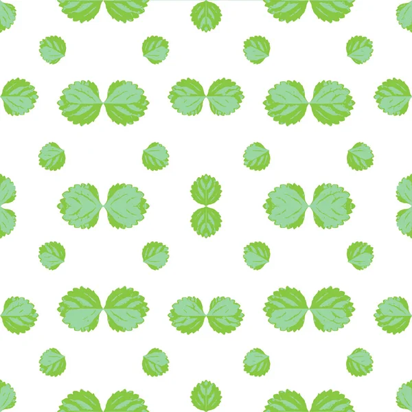 Naadloze patroon van het motief van bladeren — Stockfoto