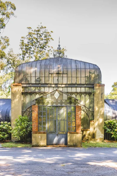 Edificio in serra Esterno — Foto Stock