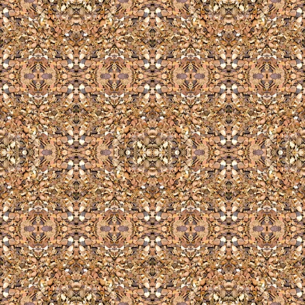石モチーフの幾何学的なシームレス パターン モザイク — ストック写真