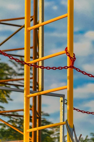 Detail pohledu průmyslové výstavbě — Stock fotografie