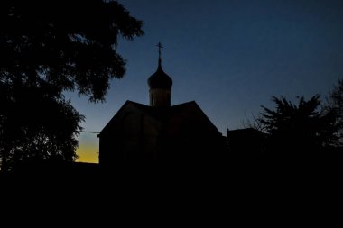 Kentsel gece sahnesi, Montevideo, Uruguay