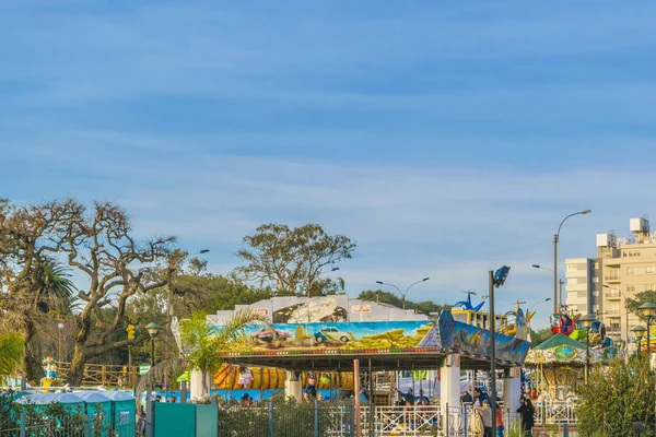 Giochi per bambini in Piazza — Foto Stock