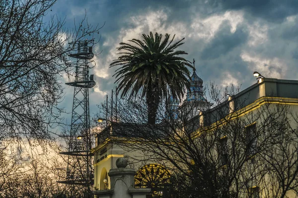 Épületek részletek jelenet, Montevideo, Uruguay — Stock Fotó