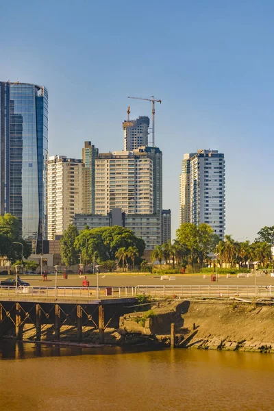 Moderne flatgebouwen, Buenos Aires, Argentinië — Stockfoto